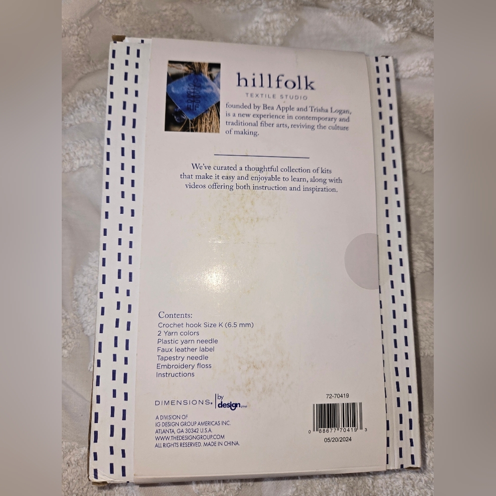 NIP Hillfolk Dimensions By Design Pot Cozy Crochet Kit - Picture 5 of 8